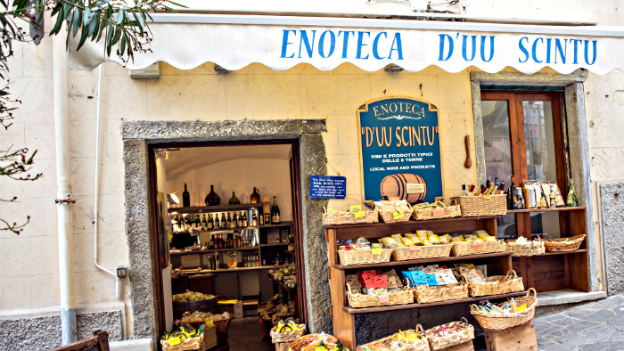 In enoteca you can have wine with snack.