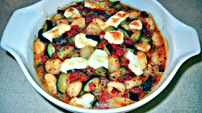 Gnocchi is another regional dish of Italy.