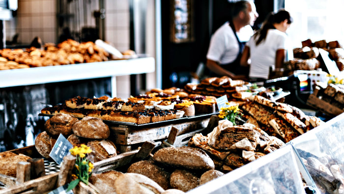 Pastries to take home.