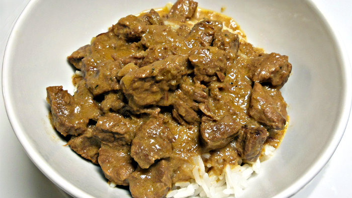 World-famous Beef Stroganoff was originated in Russia.