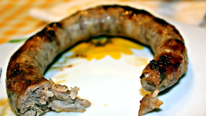 Boerewors can be made with chicken, lamb or port.