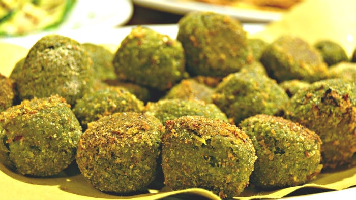 Falafel makes a great snack or lunch.