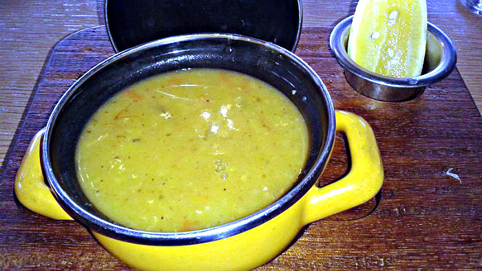 Mercimek corbasi is a regular meal at our house.