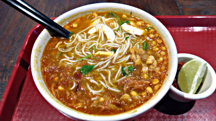 In Myanmar, people eat mohinga any time of the day.