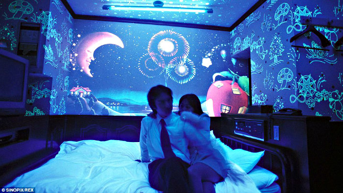 Japanese love hotels are good not only for intimate seclusion, but also for tourists.