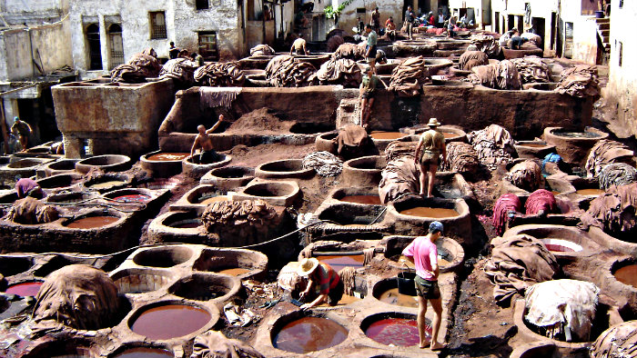 Tanneries are among the top attractions in Medina