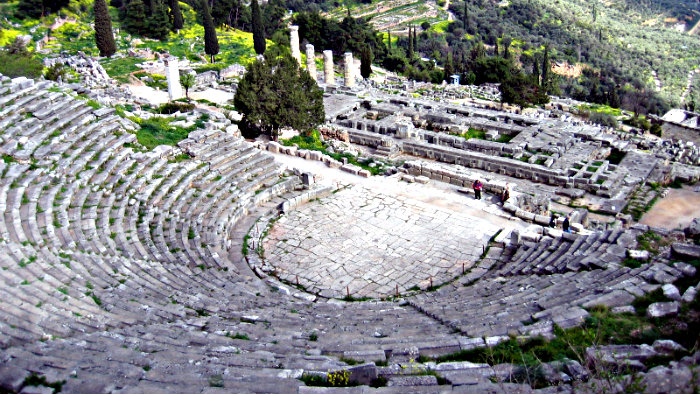 Olympia - site of the first Olympic Games.