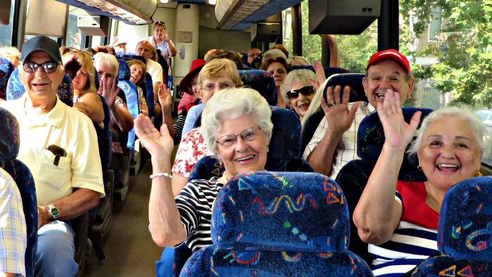 seniors bus tours alberta