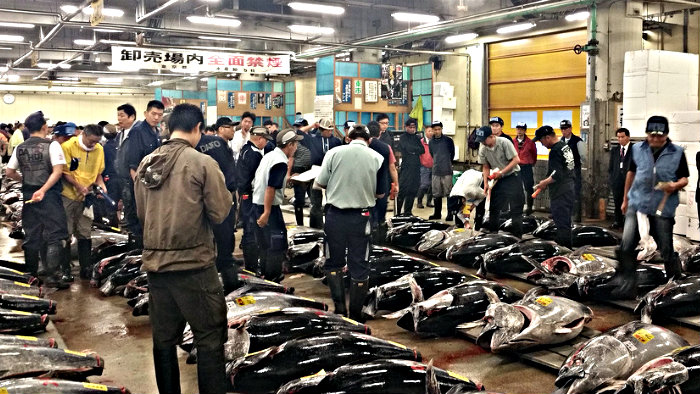 Tsukiji Fish Market in Tokyo is a must-see attraction.