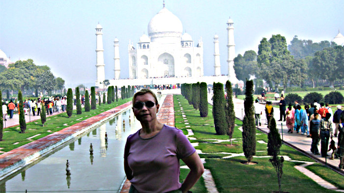 Taj Mahal - one of the most beautiful and intriguing monuments.