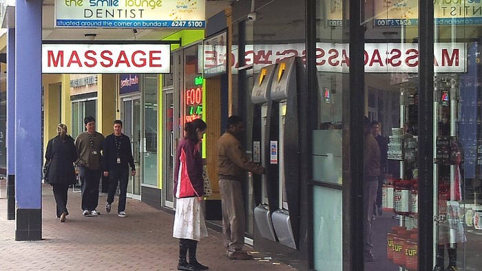 To find cheap massages in Australia, go to the Night Markets.